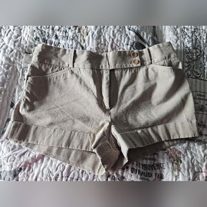 BCBG Max Azria Tan Khaki Shorts MEDIUM